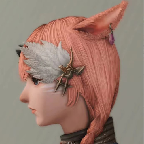 ff14 伊甸之律治愈头饰  3D打印 道具定制 cosplay 最终幻想