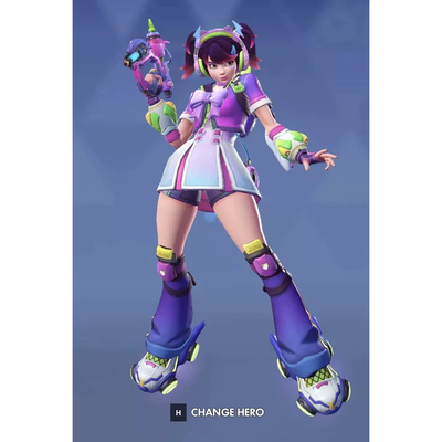 朱诺 霓虹脉冲 手环+背包+小挎包+武器，头饰 定金链接