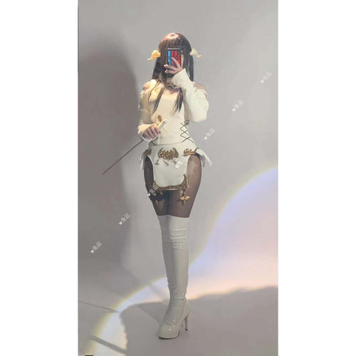 ff14 尼尔机械纪元联动 寄叶游击套 裙摆配饰