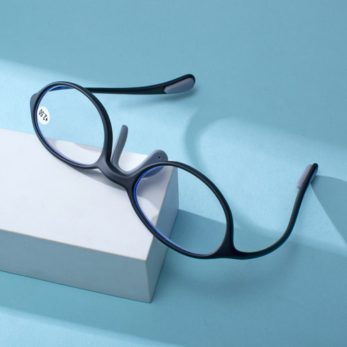 TR90夹式老花镜硅胶防蓝光