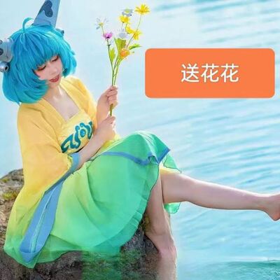 蔡文姬二次元cos服全套原王者动漫蔡文姬天籁炫音cospiay服饰