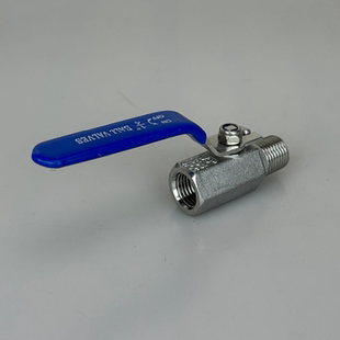 304不锈钢内外牙六角球阀Q11F-16P螺纹广式直通丝口阀门
