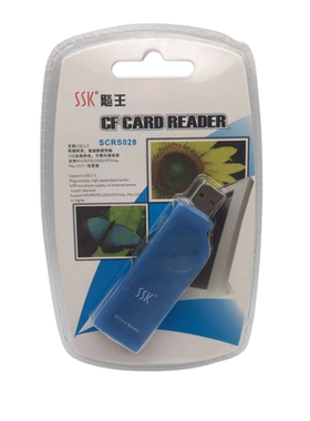 SSK飚王琥珀CF专用读卡器高速相机存储内存卡直读SCRS028数控机床