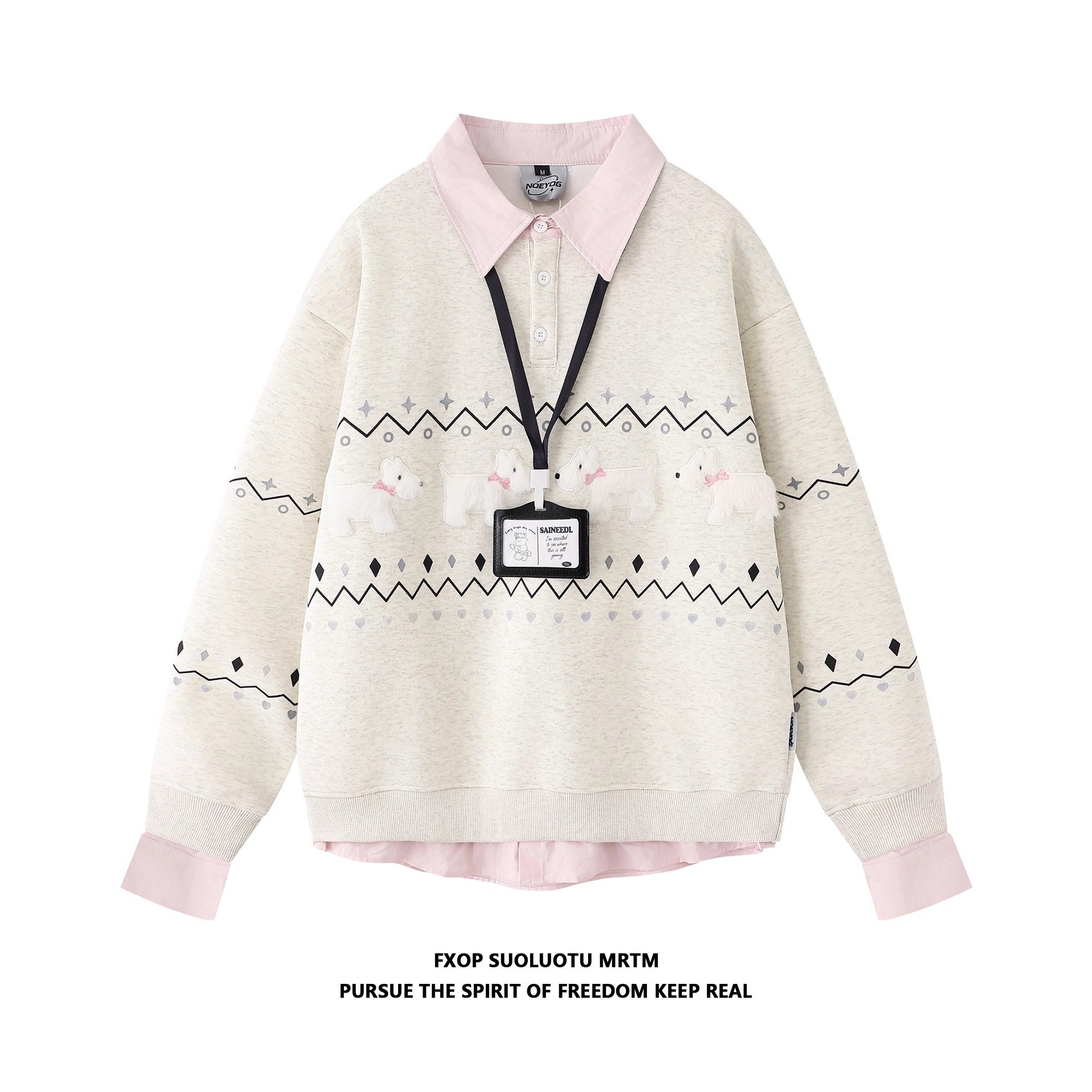 2025年秋季通勤套头长袖宽松型