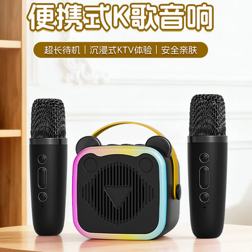 k歌一体蓝牙音响小型带麦克风