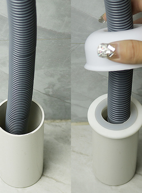 【3只装】潜水艇下水管防臭塞下水道封口盖密封圈地漏盖防臭神器