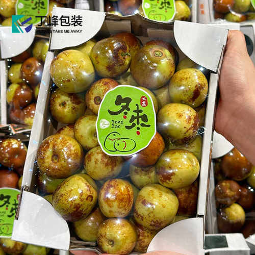 冬枣包装标签不干胶贴纸