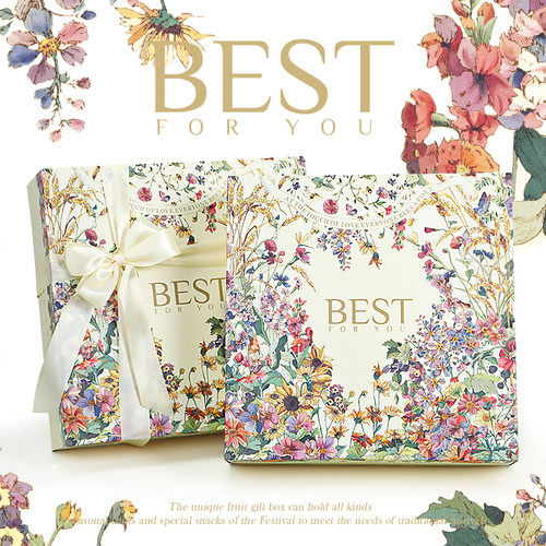 高档水果包装盒春暖花开水果礼盒