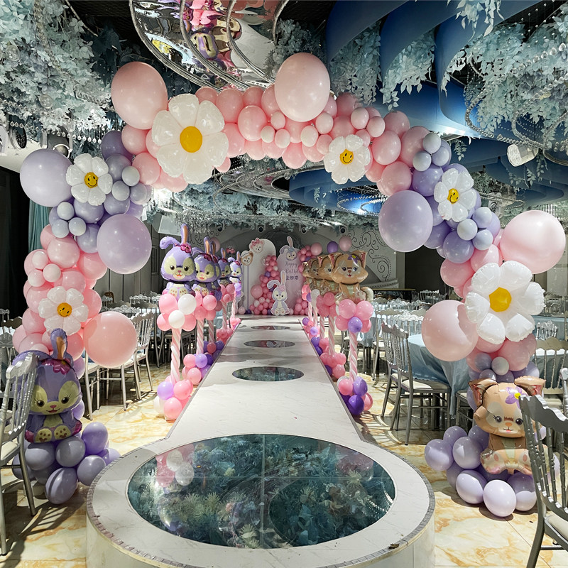 星黛露主题生日布置装饰图片