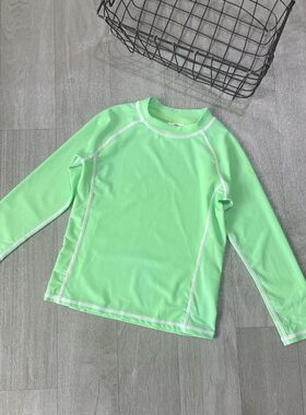 UPF50+游泳衣速干长袖冲浪服男童