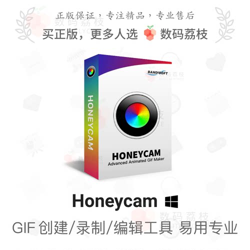 数码荔枝| Honeycam[Win]清晰GIF/WebP动态表情图片创建编辑工具