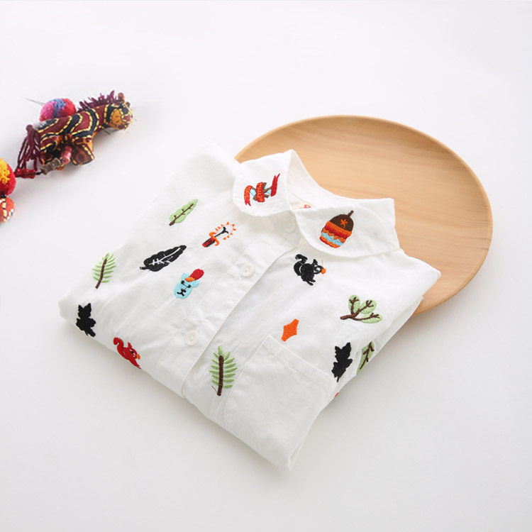 Chemise fille MEMAMUZ à manche longue - Ref 2086854 Image 1