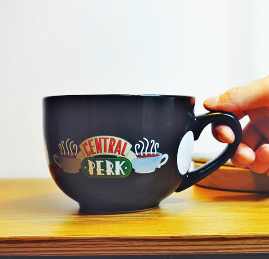 老友记perk650ml陶骨瓷马克杯
