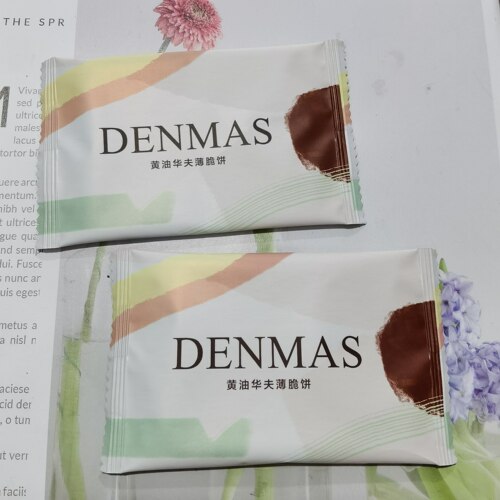 DENMAS黄油华夫薄脆饼干500g