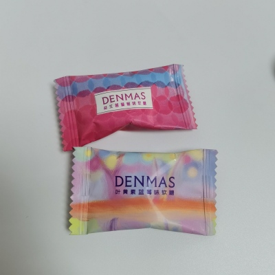 DENMAS丹玛仕益生菌葡萄味叶黄素蓝莓味软糖结婚喜糖休闲零食
