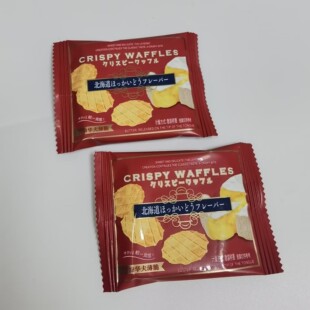 唯口爱北海道黄油华夫薄脆饼干结婚喜饼休闲零食