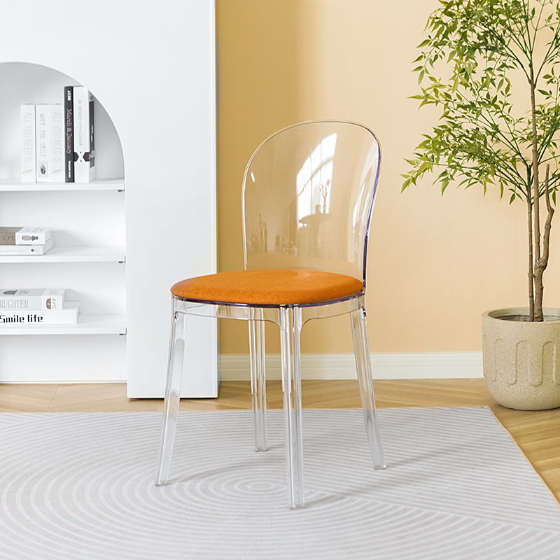 HACOSN汉卡森北欧透明水晶椅