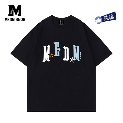 正品推荐MEDMBNOB纯棉短袖