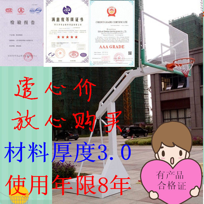 成人篮球架齐伟业价格便宜
