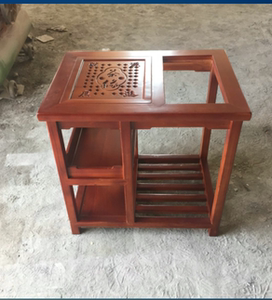 特价仿古实木茶几家具古典榆木中式花几榆木角几边几茶水几底座