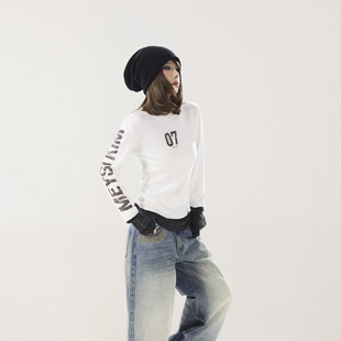 显瘦上衣MD1197 女长袖 新品 初代美希MEYSIKIM微弹仿羊绒打底衫