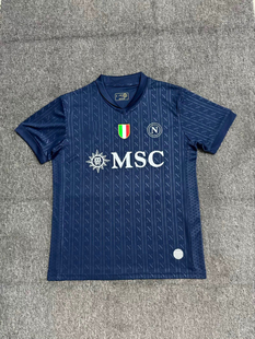 欧冠版25/26那不勒斯主客场球衣足球劳内11德布球迷短袖运动休闲