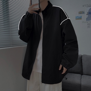 夹克秋季服男女白墙夜光反光外套薄款港风中性风男31J