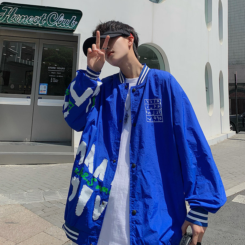 夏季透气防晒衣男外套超薄速干美式棒球服无差价FS5982-特P20,男装夹克,电商A076