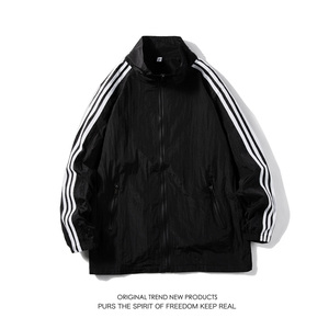 运动外套男夏季超薄透气大码宽松情侣防晒衣服白底图2FS2031-P35图片