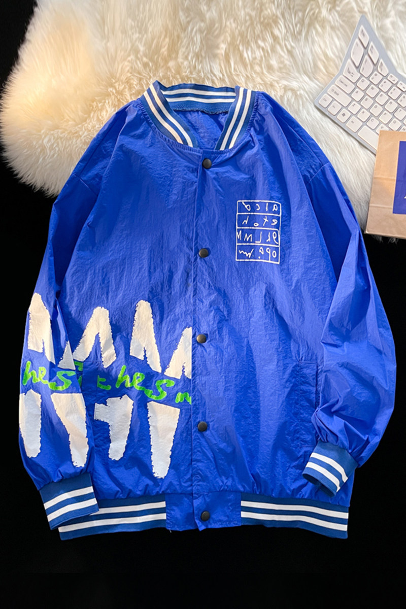 情侣防晒衣男外套超薄款透气速干宽松棒球服无差价FS5982-特P20,男装夹克,电商A076