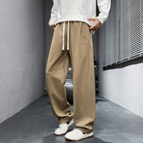 2025新款男士春秋季大码休闲长裤直筒裤潮流运动裤子CK2571-特P39，女装休闲裤，电商A076