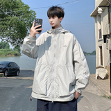 轻薄外套男女秋季宽松港风百搭情侣装夹克港风模特FS661-特P25，商品下架区，电商A076