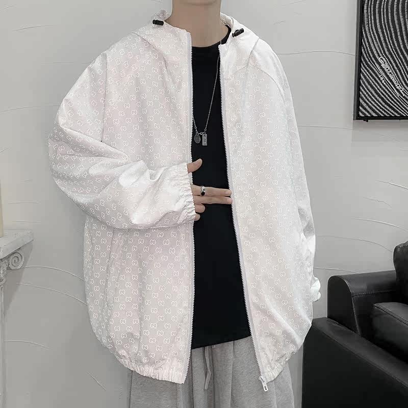 反光夜光情侣款外套男女秋季中性风夹克港风模特11J,男装夹克,电商A076