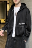 2021年春款主推款卫衣开衫学院风外套夹克纯色装3WY8805-P40，男装夹克，电商A076