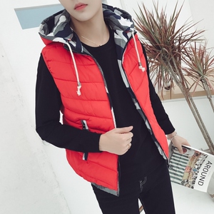 羽绒棉马甲男女秋冬情侣中性风港风外套店主风5MJ602图片