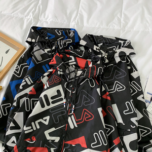 休闲夹克男士秋季新款韩版潮流连帽外套褂子港风摆拍图6J图片