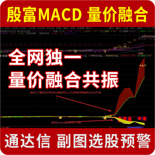 全网独一MACD量价融合共振指标 尾盘买入抓涨停 殷富MACD 通达信