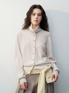 Next Weekend秩序之诗「千金」一衣多穿简约通勤针织毛衣