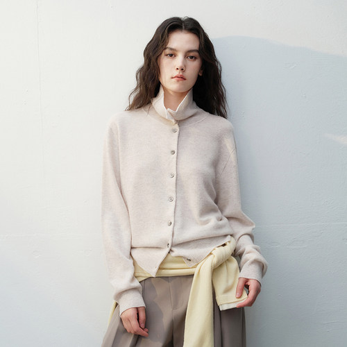 Next Weekend秩序之诗「千金」一衣多穿简约通勤针织毛衣