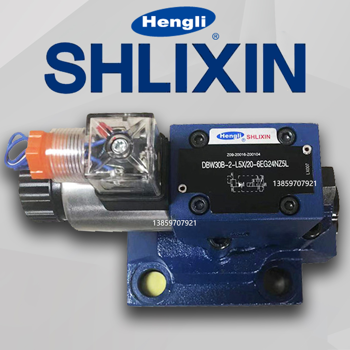 SHLIXIN上海立新DBW30A-1-L5X/20恒立DBW30B-2-5X/31.5-6EG24NZ5L