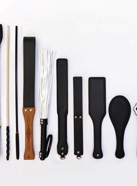 SP皮拍子马鞭戒尺皮鞭工具套装轻度拍子小圈实践工具玩具拍戒尺m