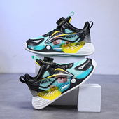 2026新款 夏季 防滑耐磨小帅哥男孩子学生 篮球鞋 网面透气男女儿童鞋