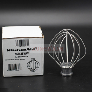 美国kitchenaid KSM35WW打蛋器打蛋头5KSM3311X厨师机配件 3.5QT