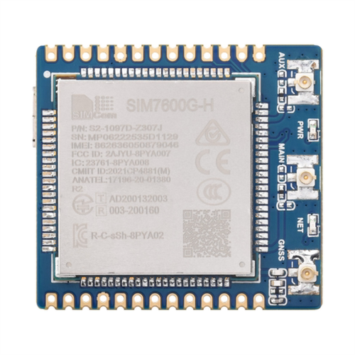 SIM7600G-H 4G Module通信模块标准版带GNSS定位兼容4G/3G/2G