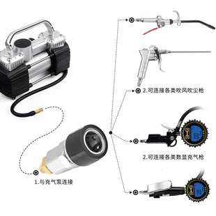 充气泵接射钉枪气管除尘枪电脑除尘器强力吹风枪吹尘器皮球打气泵