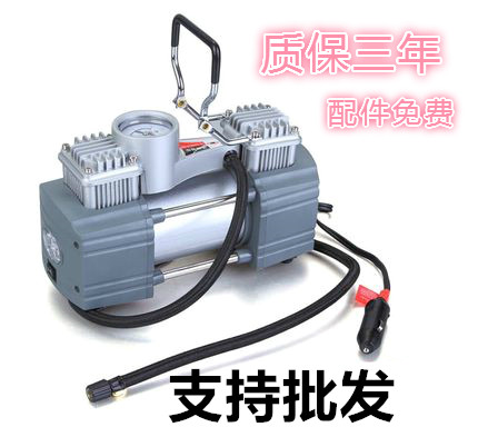 非常爱车双缸便携式车载充气泵