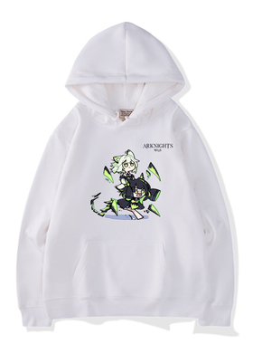 明日之舟M3凯尔希动漫二次元周边衣服 2026秋冬新品连帽套头卫衣