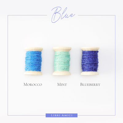 幸阅甄选蓝色系麻绳合集包装材料