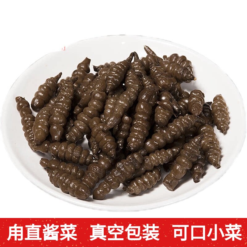 苏州特产甪直酱菜螺丝菜宝塔菜地葫芦地环450g真空包装咸菜下饭菜