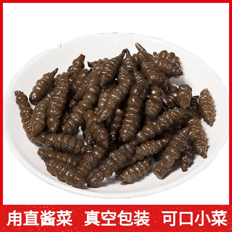 苏州特产甪直酱菜螺丝菜宝塔菜地葫芦地环450g真空包装咸菜下饭菜